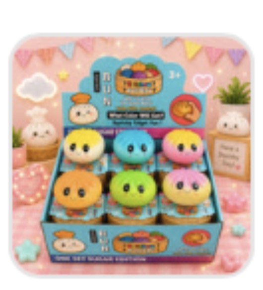 Rainbow Mystery Dumplings Squishy