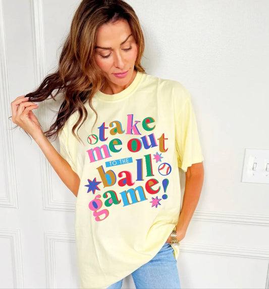 Poppy & Pine Ball game Tee