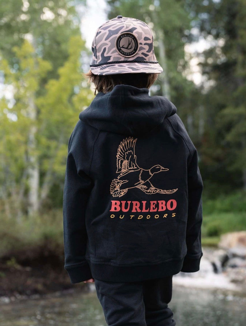 Burlebo Youth Hoodie Duck Wild