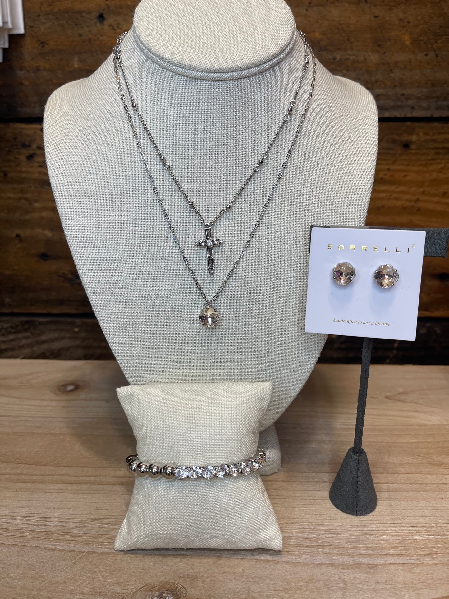 Sorrelli Crystal Zola Stretch Bracelet