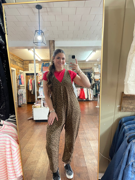 Leopard Baggy Day Jumper