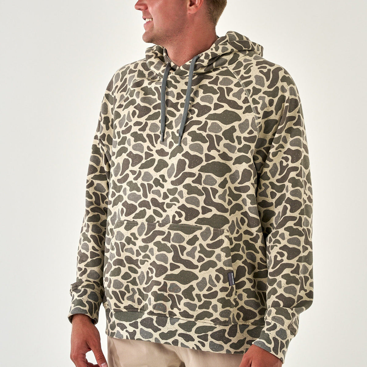 Burlebo Classic Deer Camo Fleece Hoodie