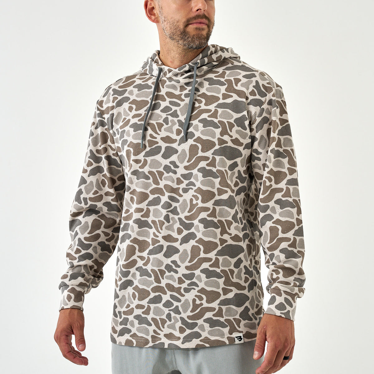 Burlebo Thermal Hoodie Classic Deer Camo