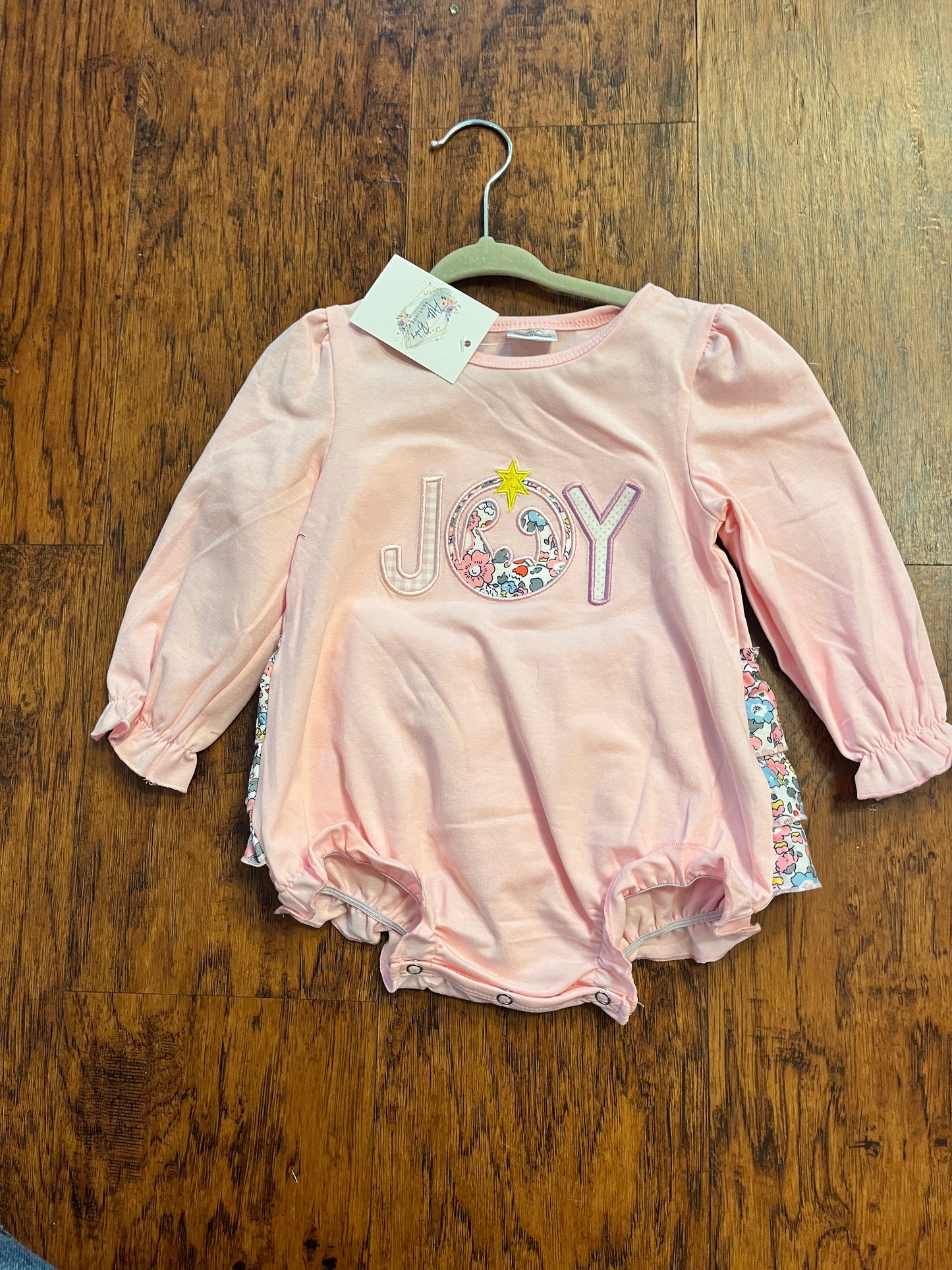 Pink Nativity Joy Girl Set