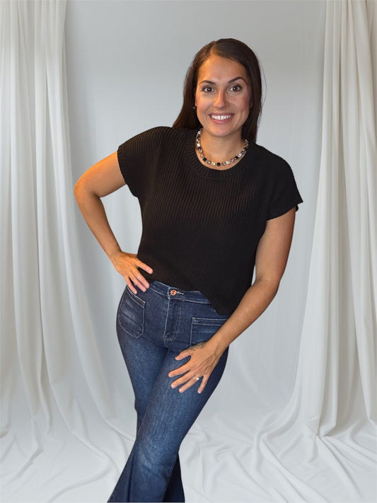 Midnight Rhythm Sweater Tee