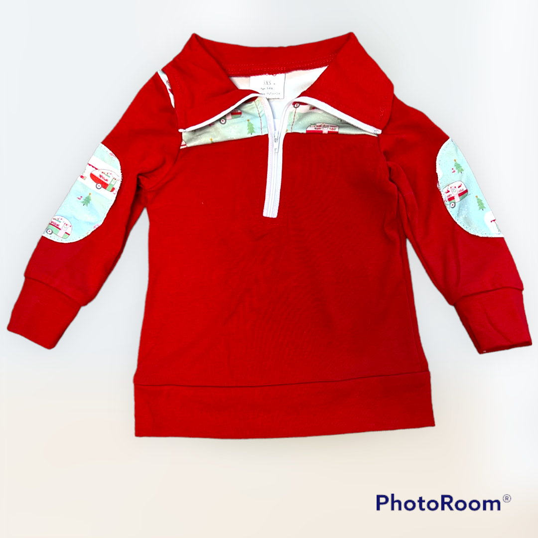 Boys Christmas zip up
