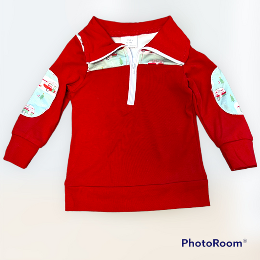 Boys Christmas zip up