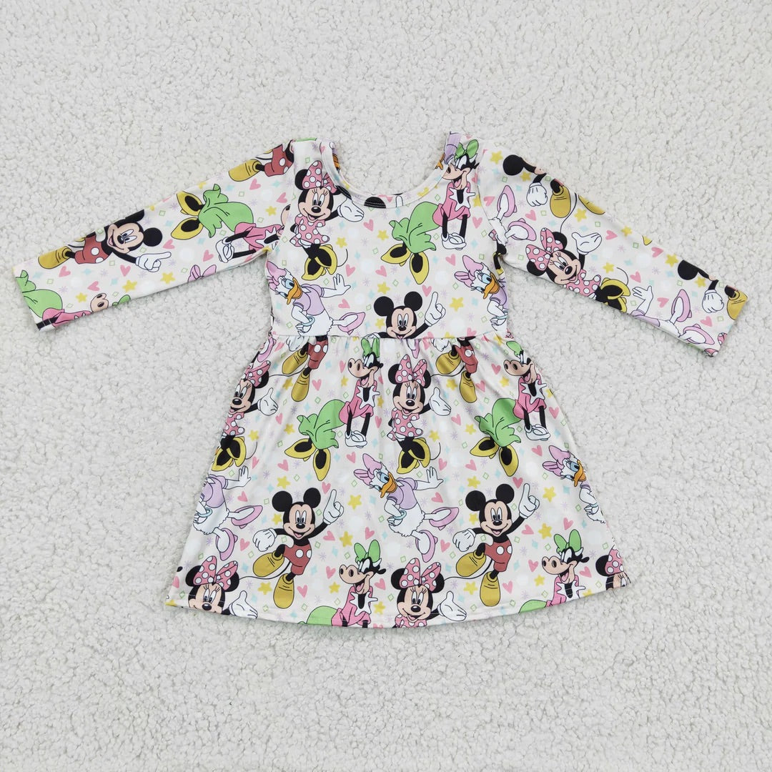 Long sleeve Mini Mouse Dress